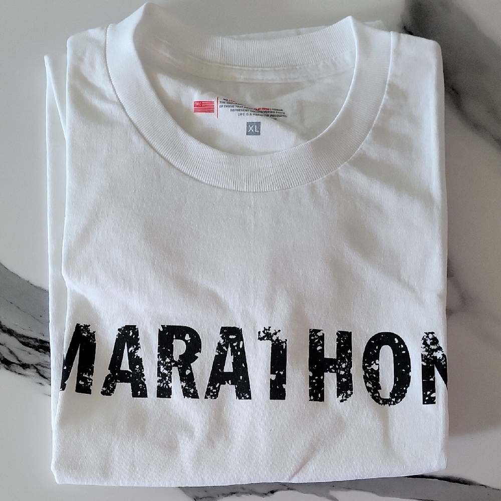 The Marathon Clothing White Tee